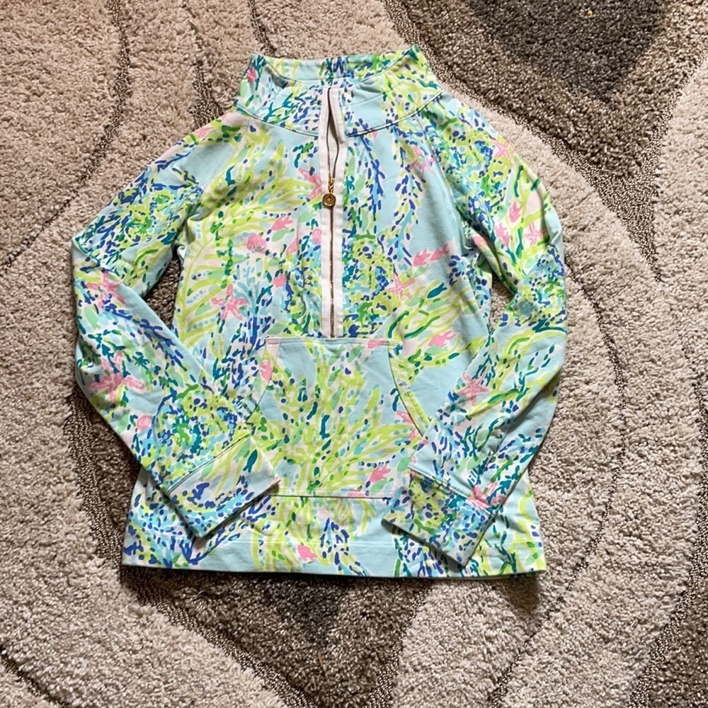 Lilly Pulitzer Blue Heaven Skipper Popover